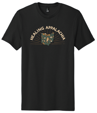 Ohio Healing Appalachia Evergreen T-shirt