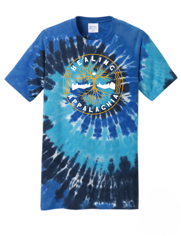 Healing Appalachia Logo Tie Dye T-shirt