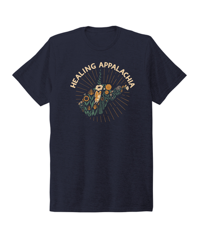 WV Healing Appalachia Evergreen T-shirt